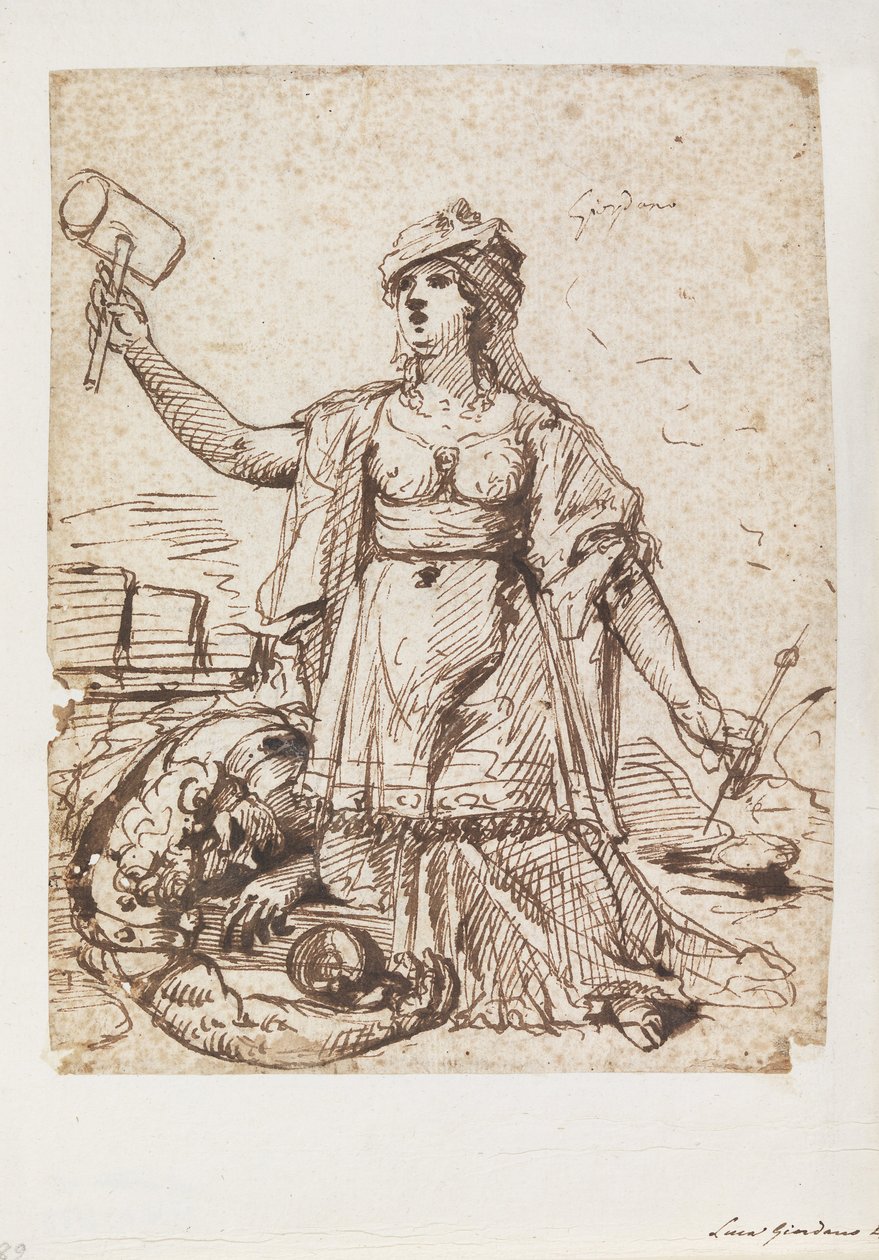Jael y Sísara de Luca Giordano