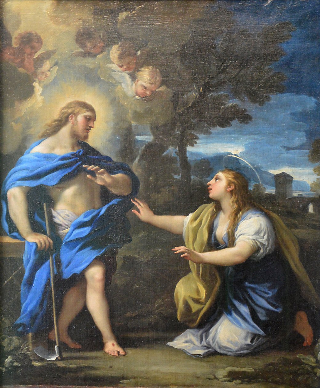 Cristo apareciendo a Magdalena de Luca Giordano