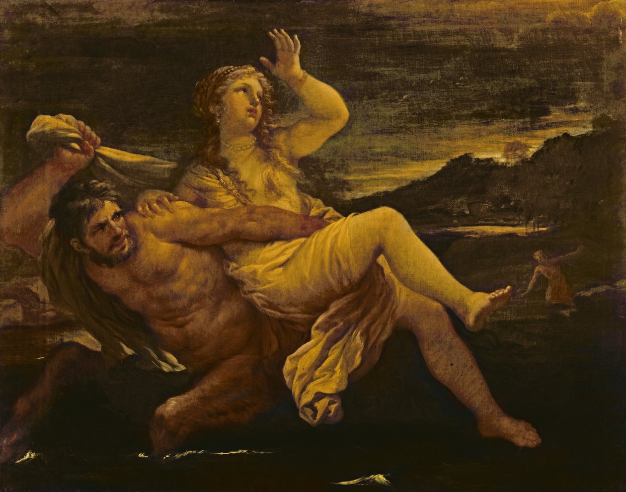 El rapto de Deianeira de Luca Giordano