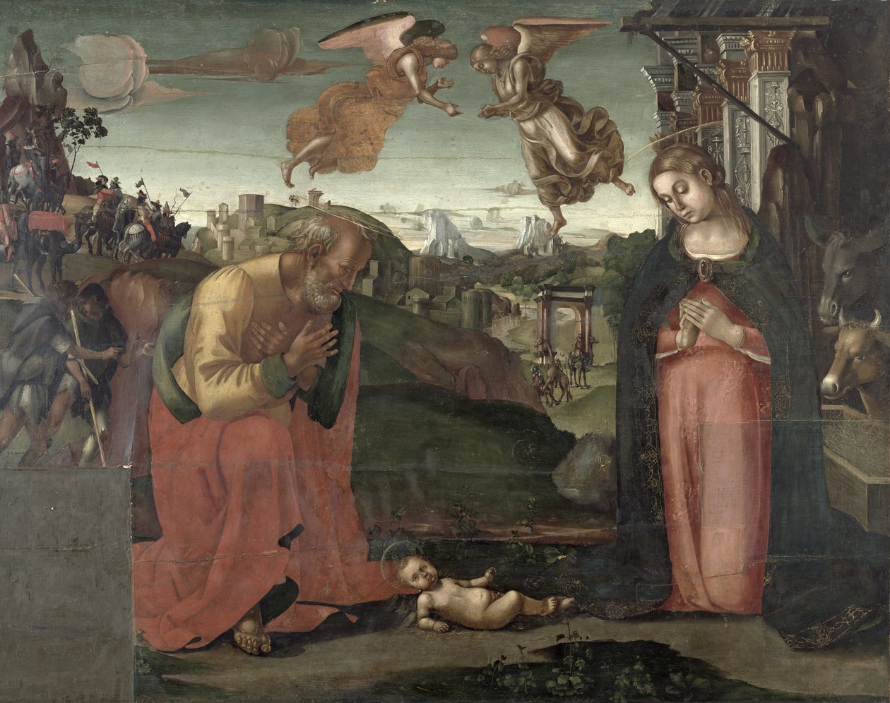 Natividad, 1667 de Luca Signorelli