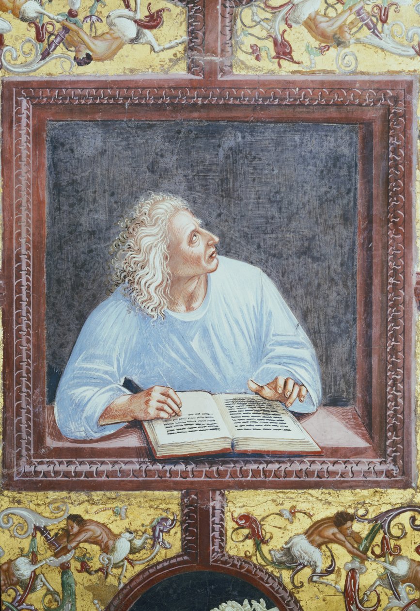 El Poeta Virgilio (70-19 a.C.) (detalle) de Luca Signorelli