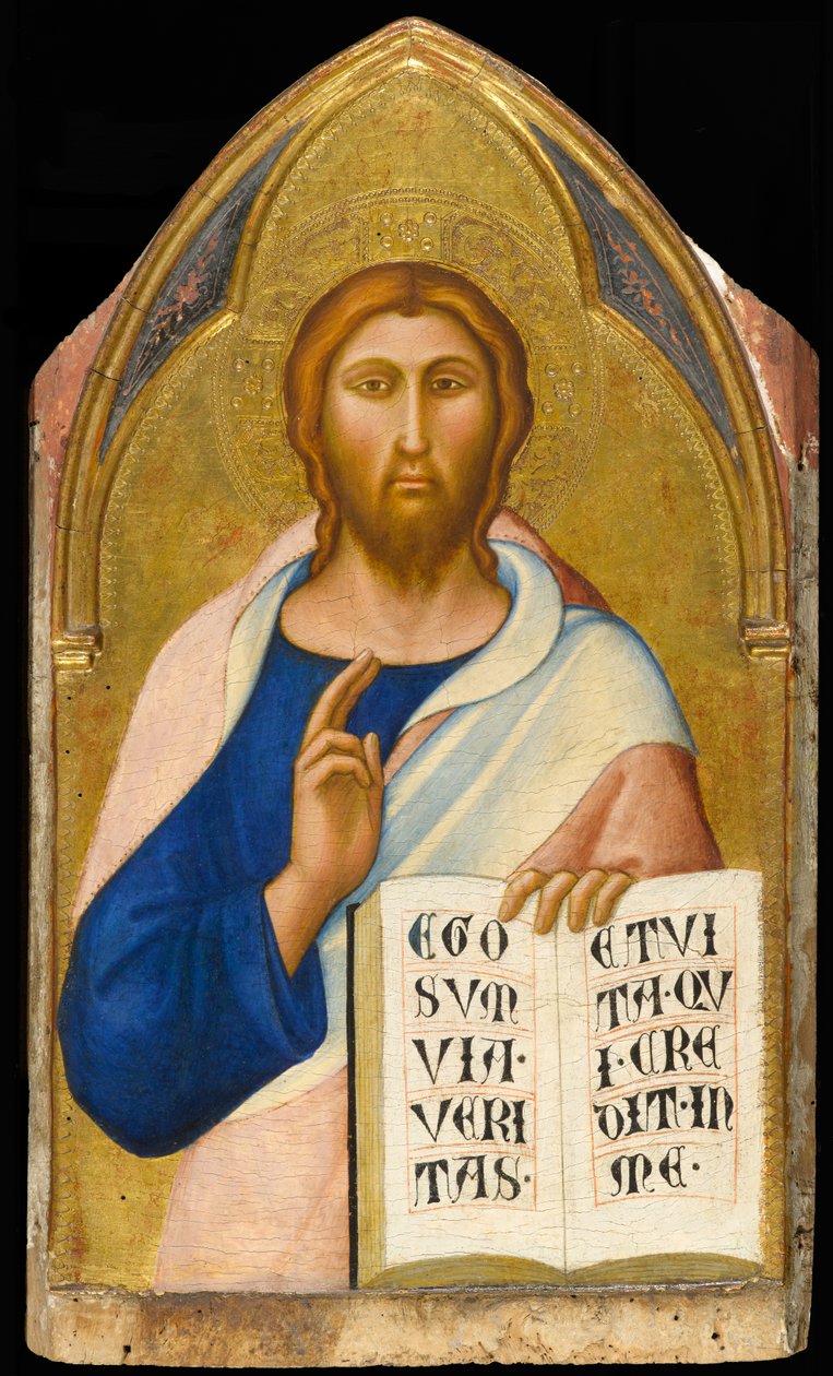 Cristo Bendiciendo de Luca di Tommè