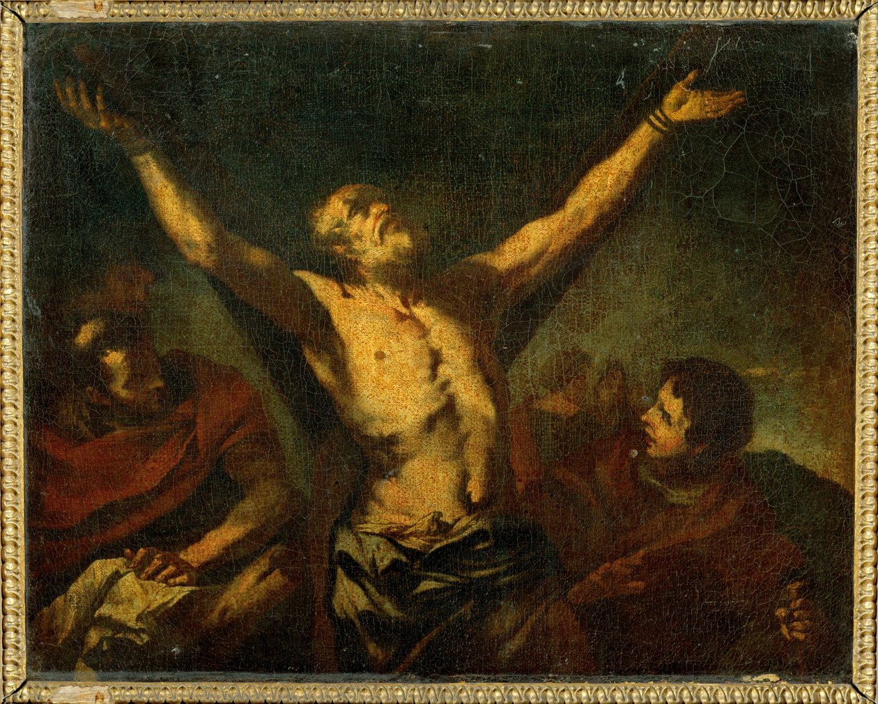 La martyr de Saint Andre - El martirio de San Andrés, apóstol ... de Luca (circle of) Giordano