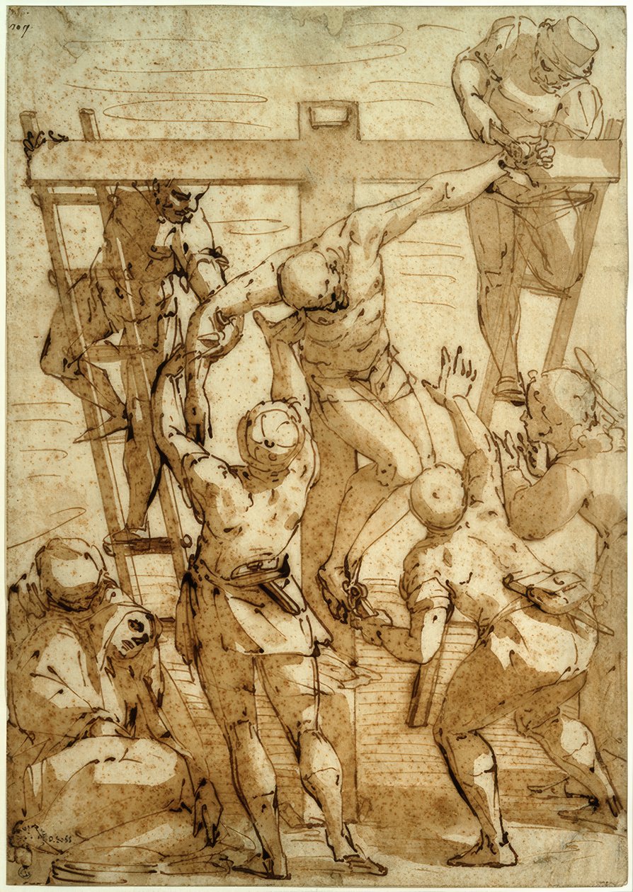 El Descendimiento de Luca Cambiaso