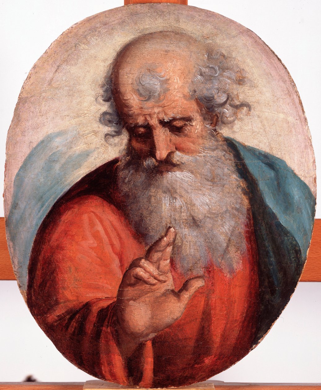 Representación del Padre Santo (El Padre Eterno) de Luca Cambiaso