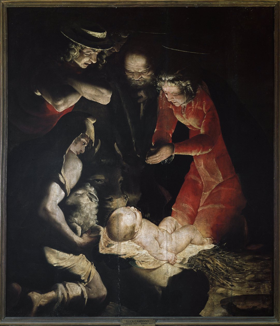 La Adoración de los Pastores o La Natividad de Luca Cambiaso