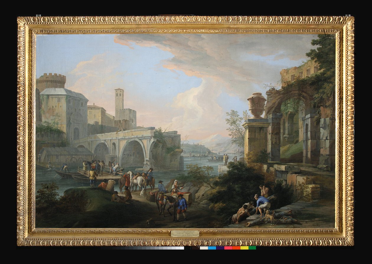 Capricho con el Ponte Rotto de Luca Carlevaris