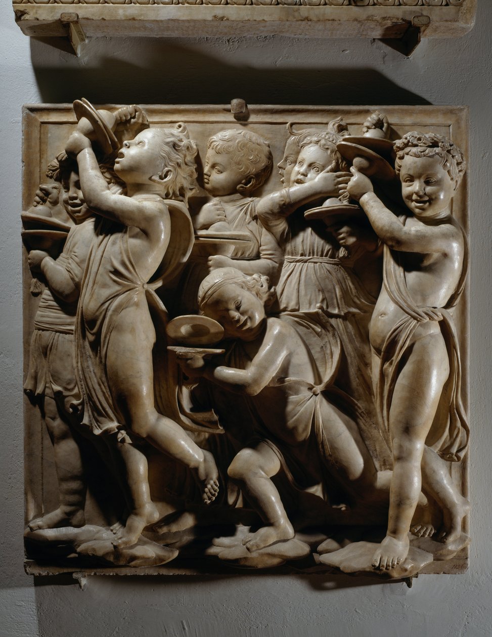 Laudate Eum in cimbalis iubilationis (Salmo 150, Laudate Dominum) de Luca Della Robbia