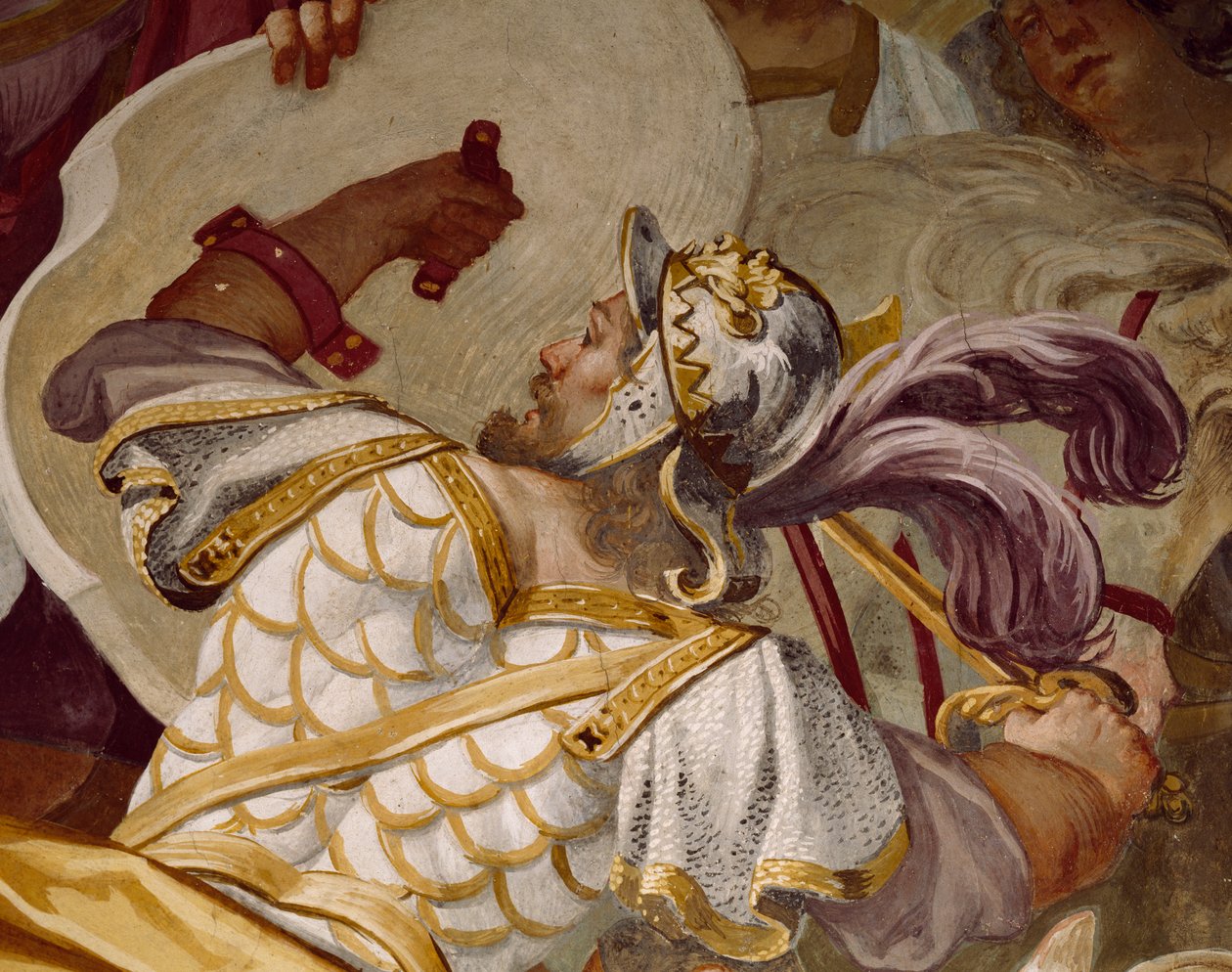 Victoria de Antenor sobre Valesio, Rey de los Ilirios, Episodio del Mito de Antenor de Luca Ferrari