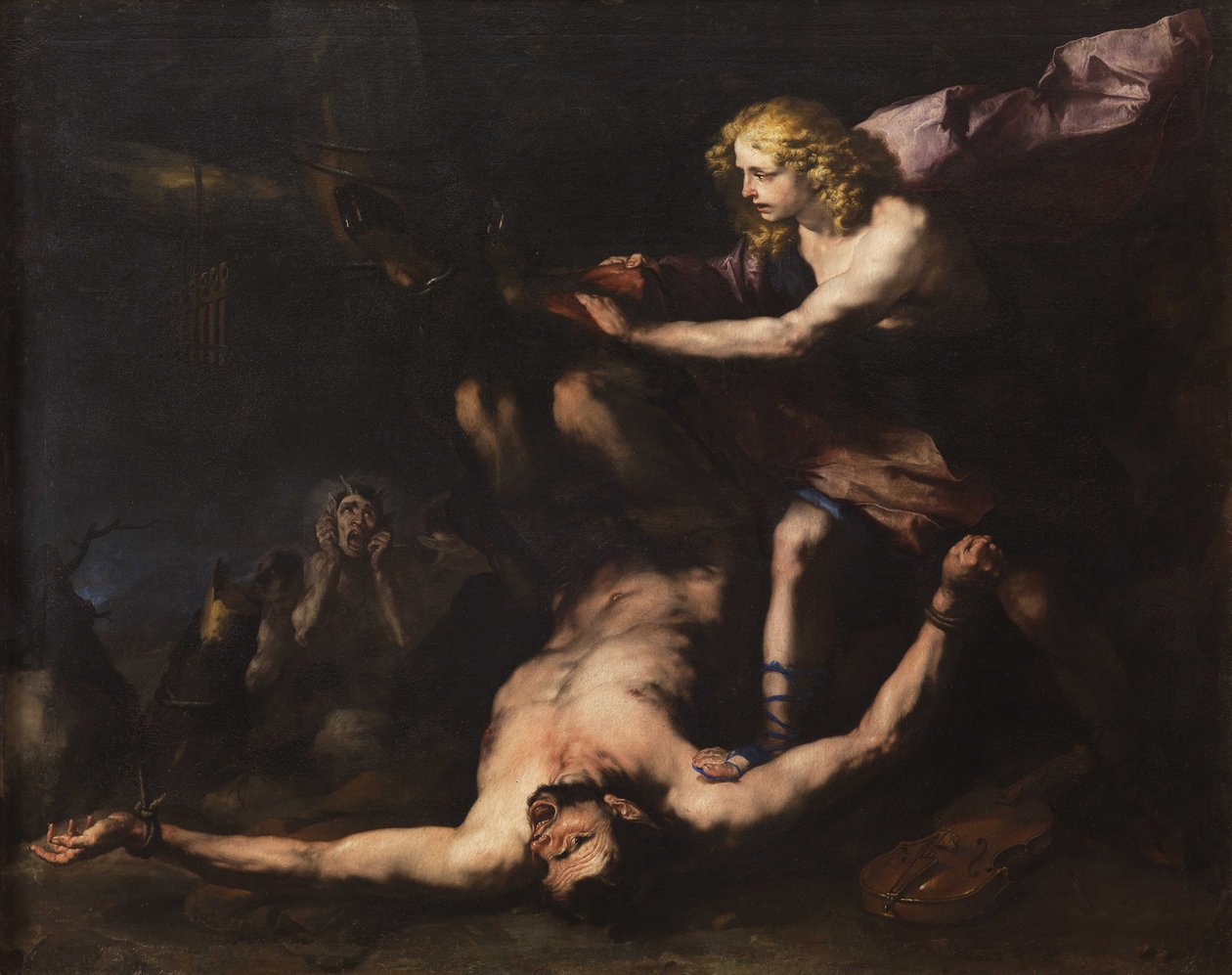 Apolo y Marsias de Luca Giordano