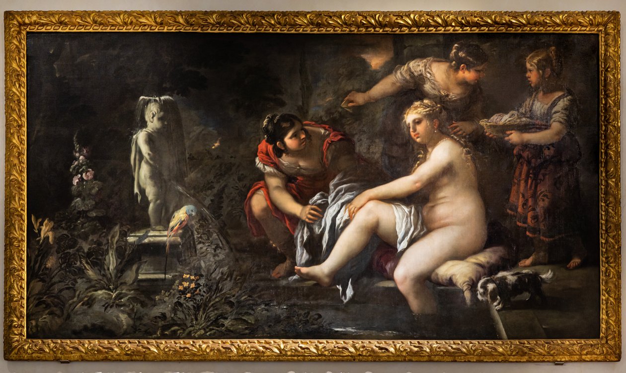 Betsabé, segunda mitad del siglo XVI (óleo sobre lienzo) de Luca Giordano