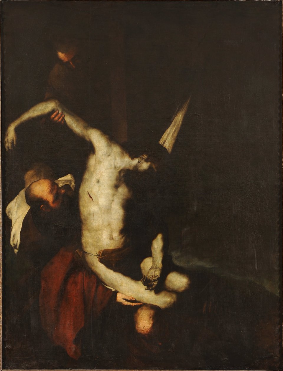 El descendimiento de la cruz de Luca Giordano