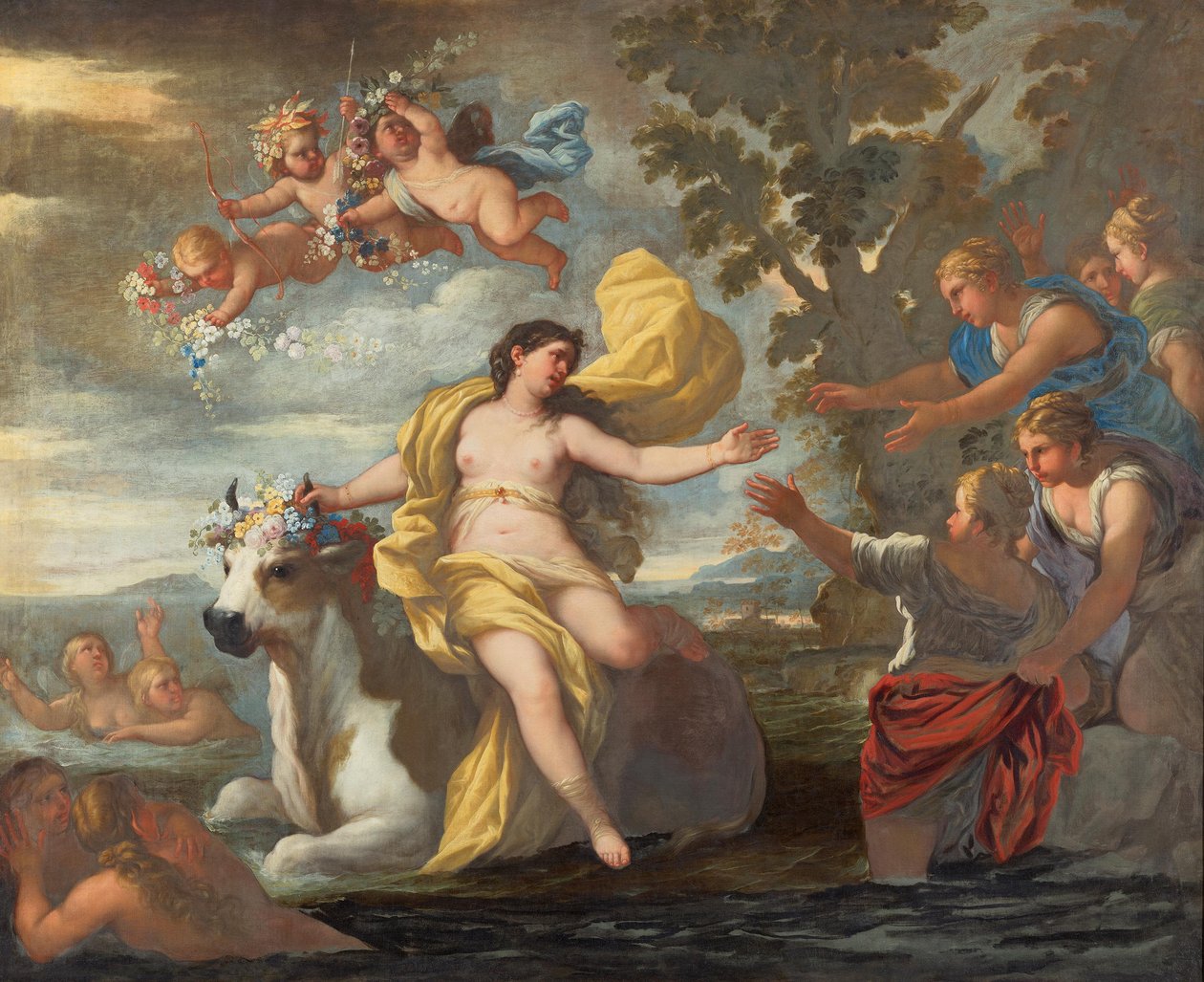 Entführung der Europa de Luca Giordano