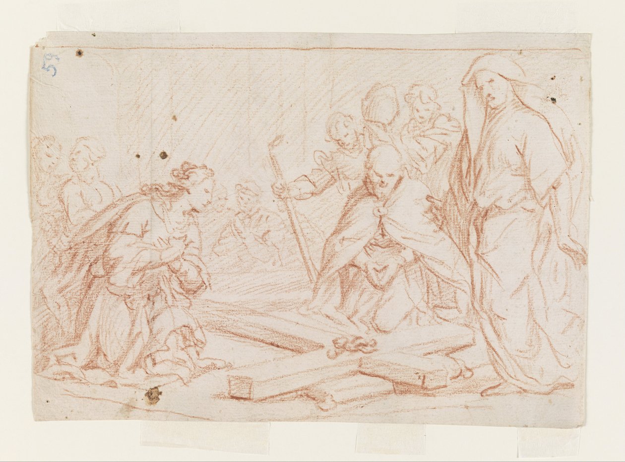 Hallazgo de la Cruz de Luca Giordano