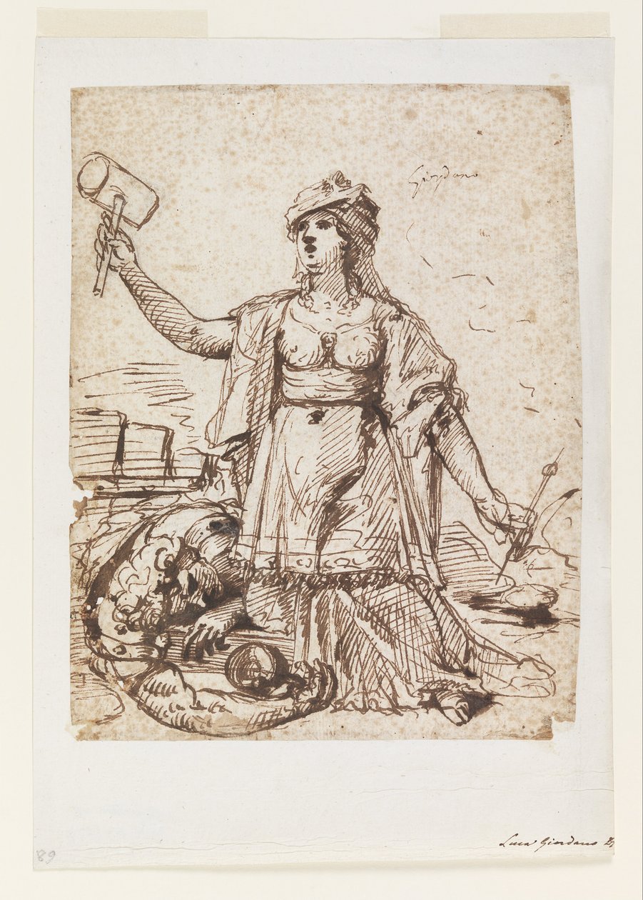 Jael y Sísara de Luca Giordano