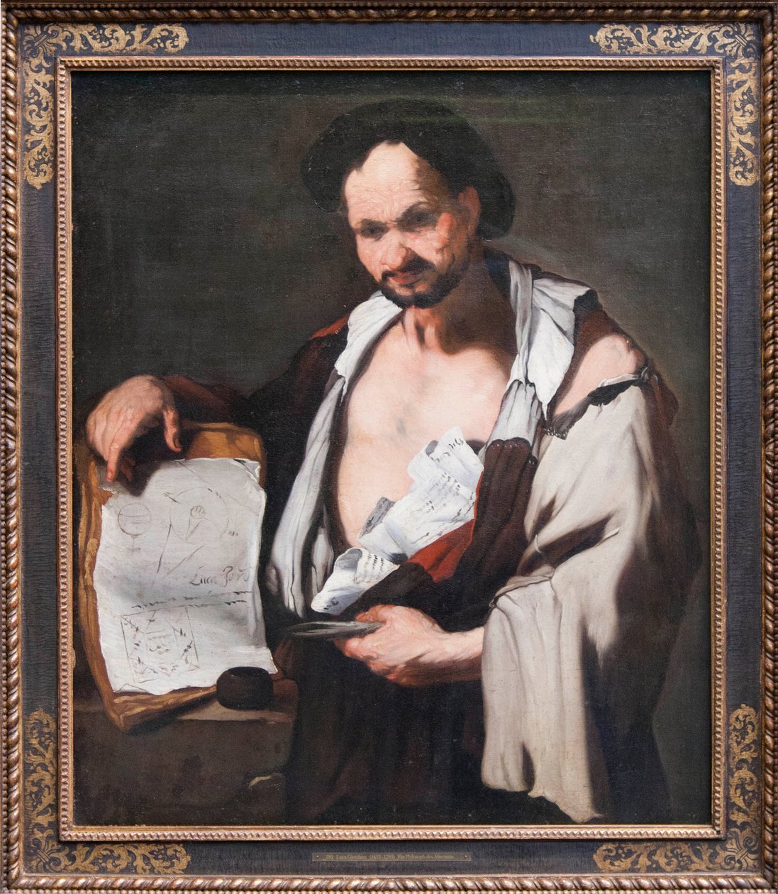 El filósofo Tales de Mileto de Luca Giordano