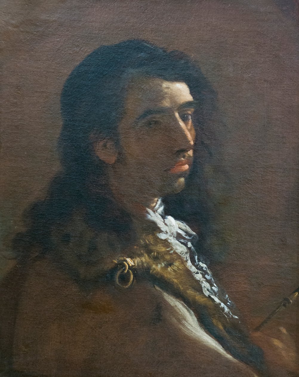 Autorretrato juvenil (óleo sobre lienzo) de Luca Giordano