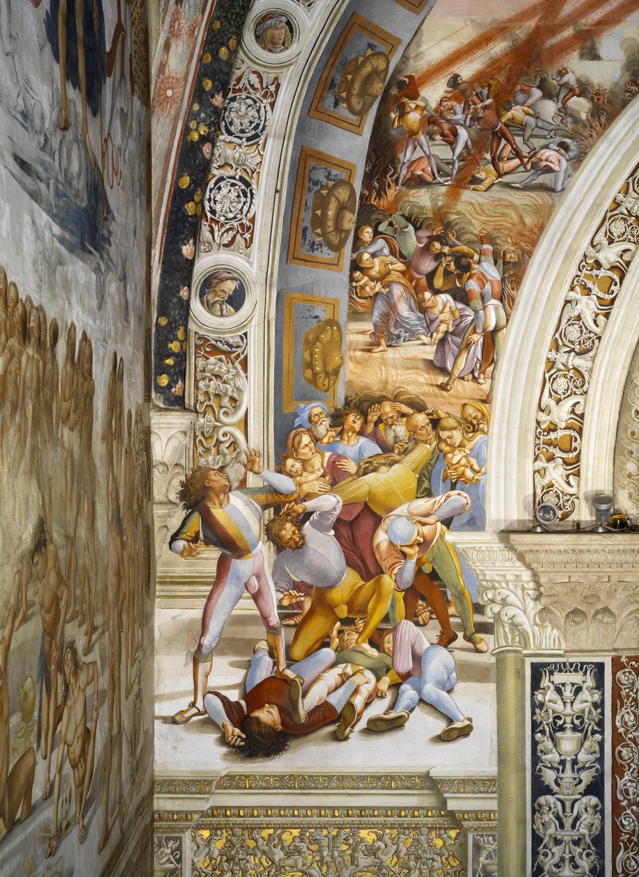 Apocalipsis, del ciclo de frescos del Juicio Final de Luca Signorelli