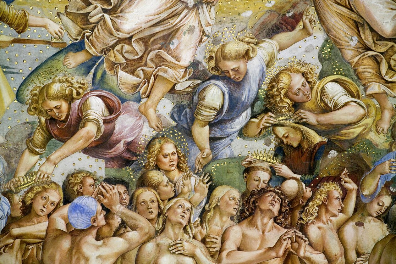 Elegidos, del ciclo de frescos del Juicio Final de Luca Signorelli