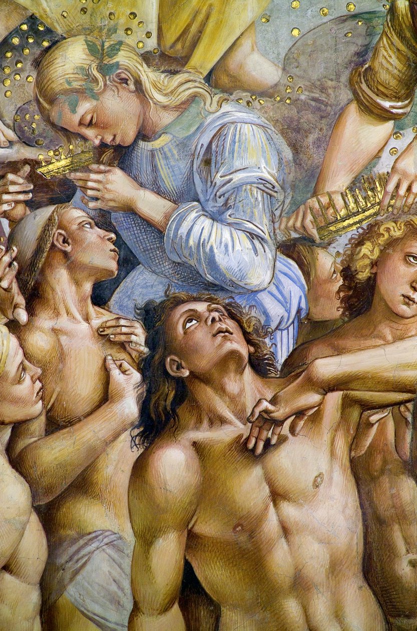 Elegidos, del ciclo de frescos del Juicio Final de Luca Signorelli