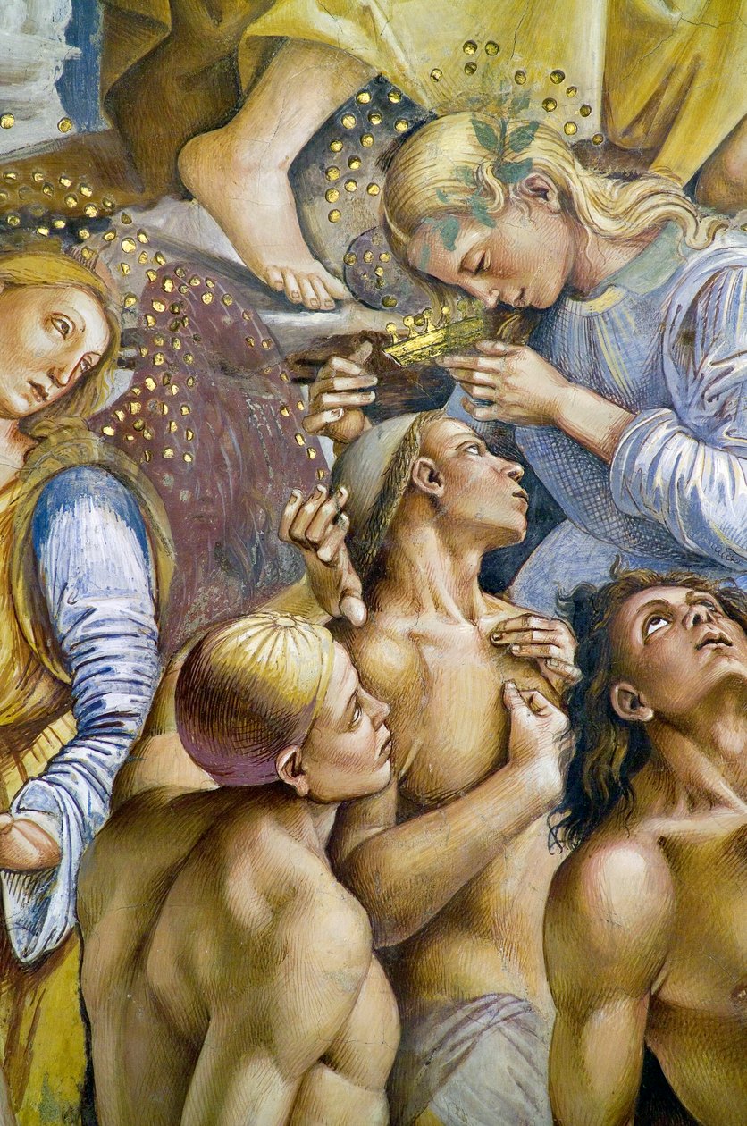Elegidos, del ciclo de frescos del Juicio Final de Luca Signorelli
