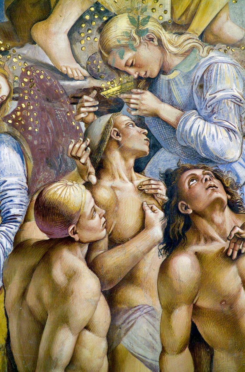 Elegidos, del ciclo de frescos del Juicio Final de Luca Signorelli