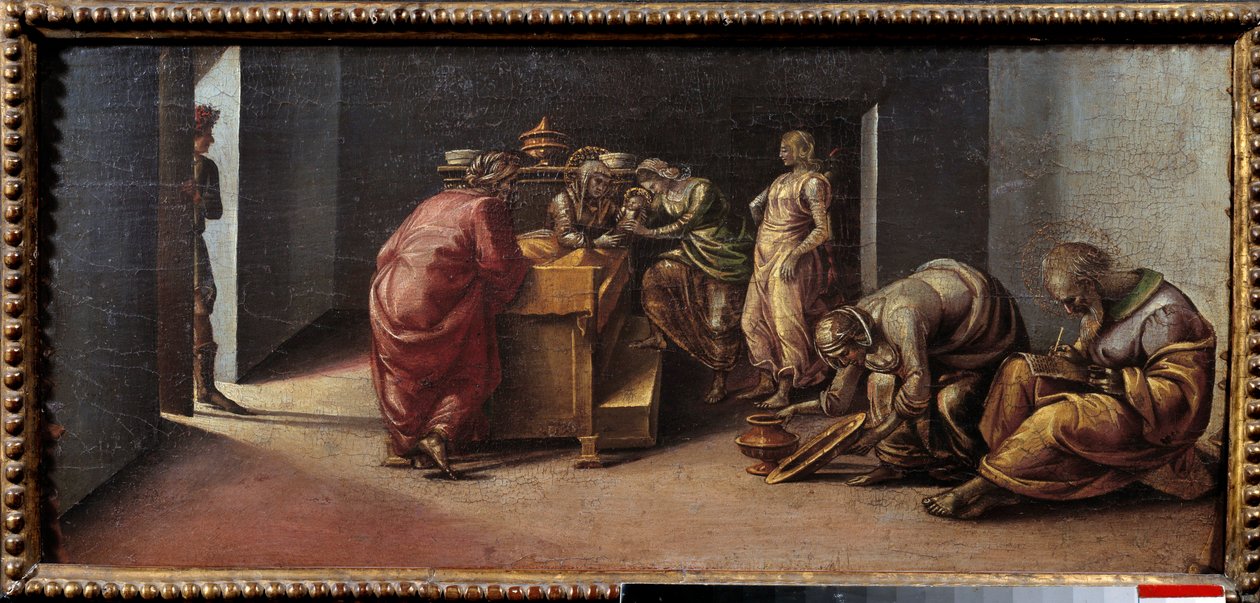 El nacimiento de San Juan Bautista de Luca Signorelli