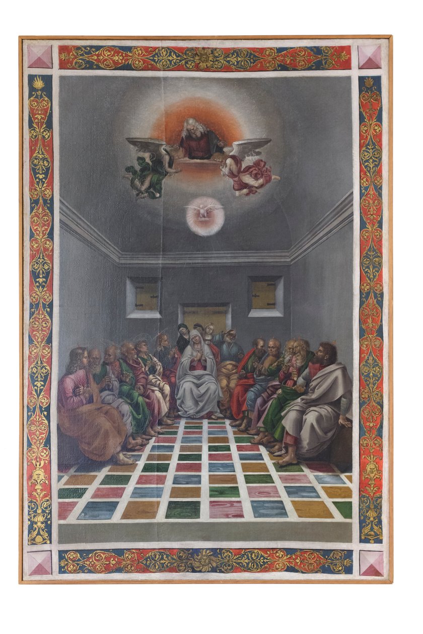 El descenso del Espíritu Santo de Luca Signorelli