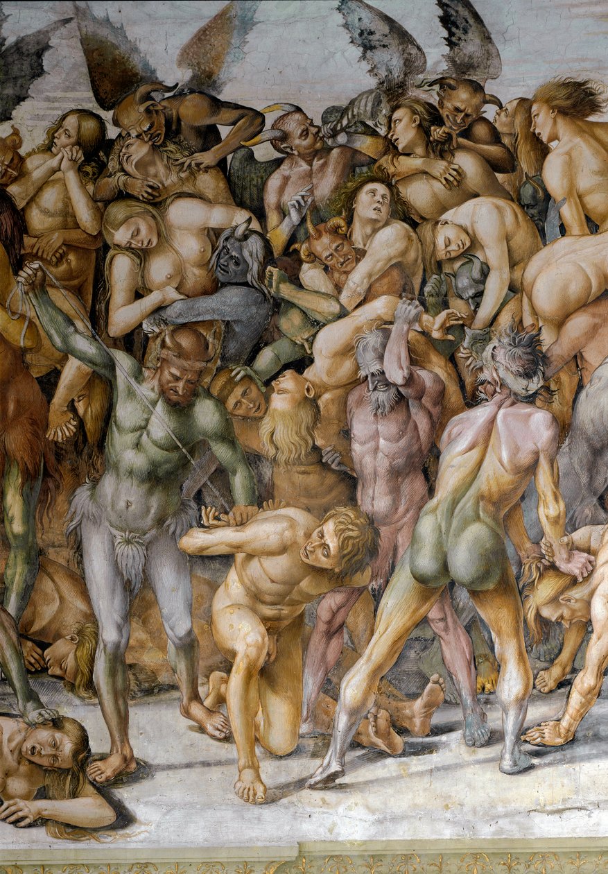 El fin del mundo (detalle) de Luca Signorelli