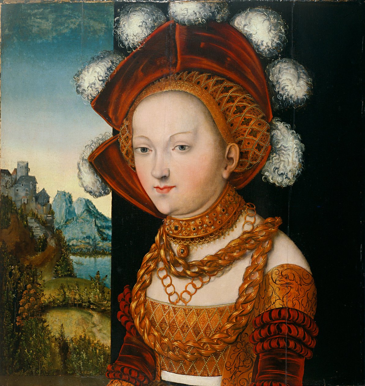 Retrato de una Dama de Lucas Cranach the Elder
