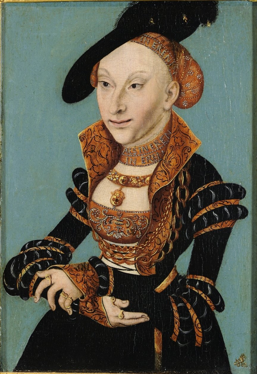 Sybille de Cleves de Lucas Cranach the Elder