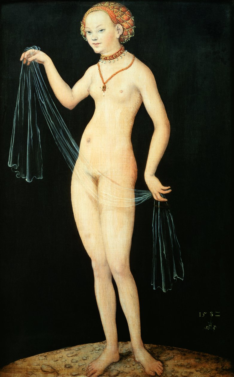 Venus, 1532 de Lucas Cranach the Elder