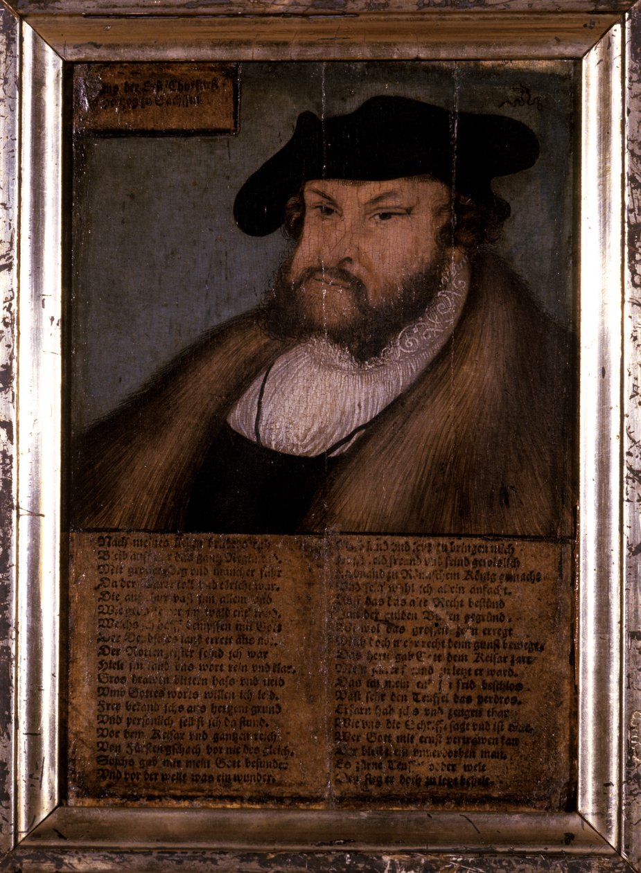 Juan el Firme, Elector de Sajonia de Lucas Cranach the Elder