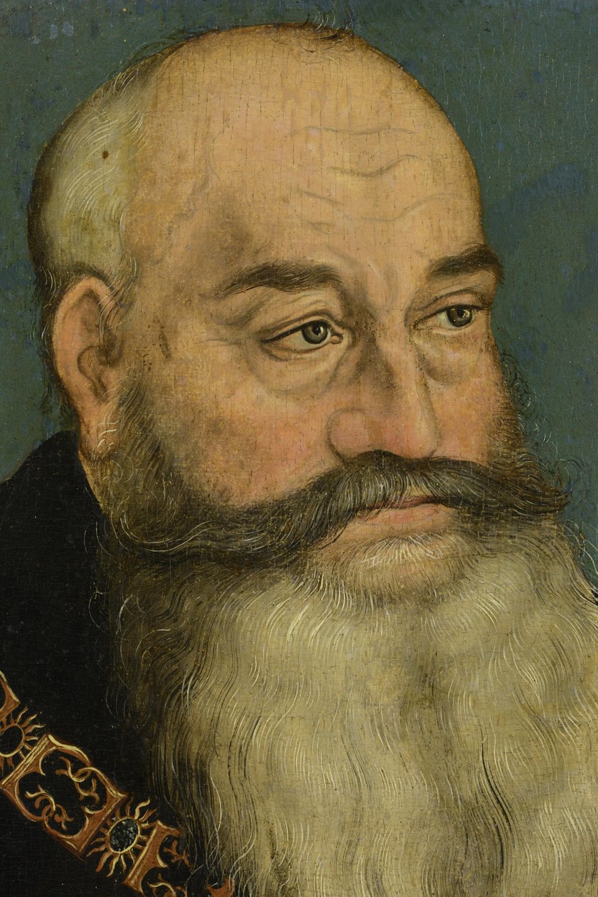 Retrato de Jorge el Barbudo, Duque de Sajonia de Lucas Cranach the Elder