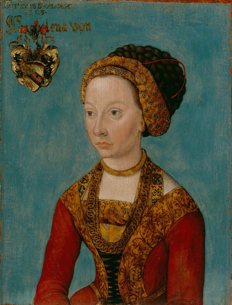 Retrato de una novia de Lucas Cranach the Elder
