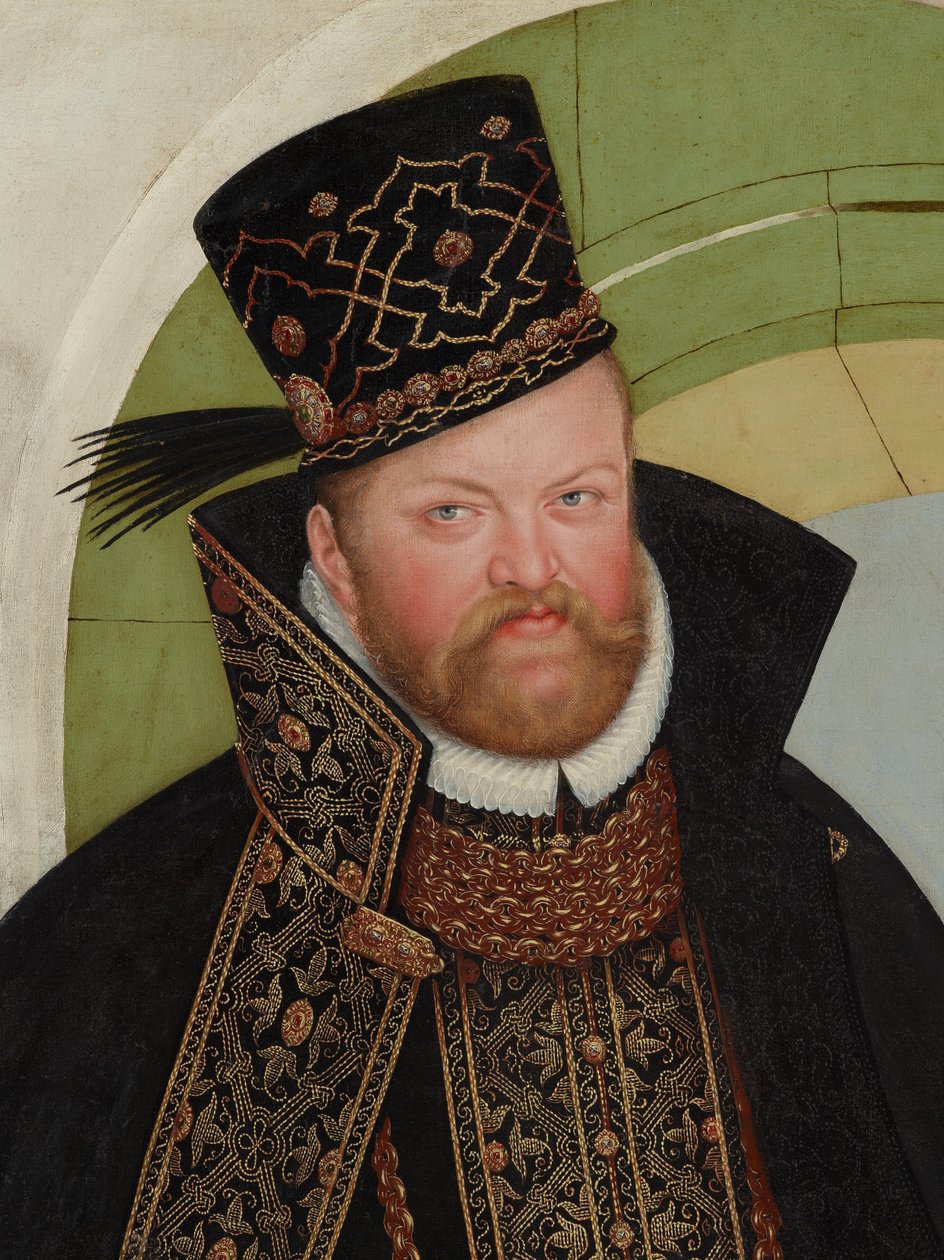 Augusto, Elector de Sajonia (1526-1586) de Lucas Cranach the Younger  