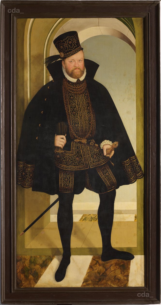 Retrato del Elector Augusto de Lucas Cranach the Younger