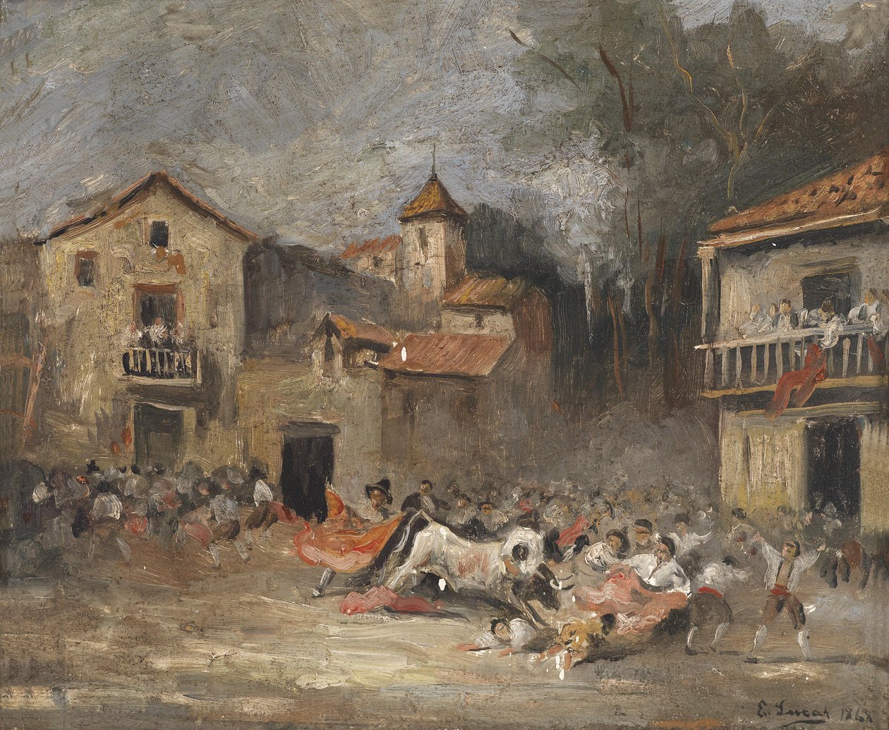 Una corrida de toros de Eugenio Lucas Velázquez