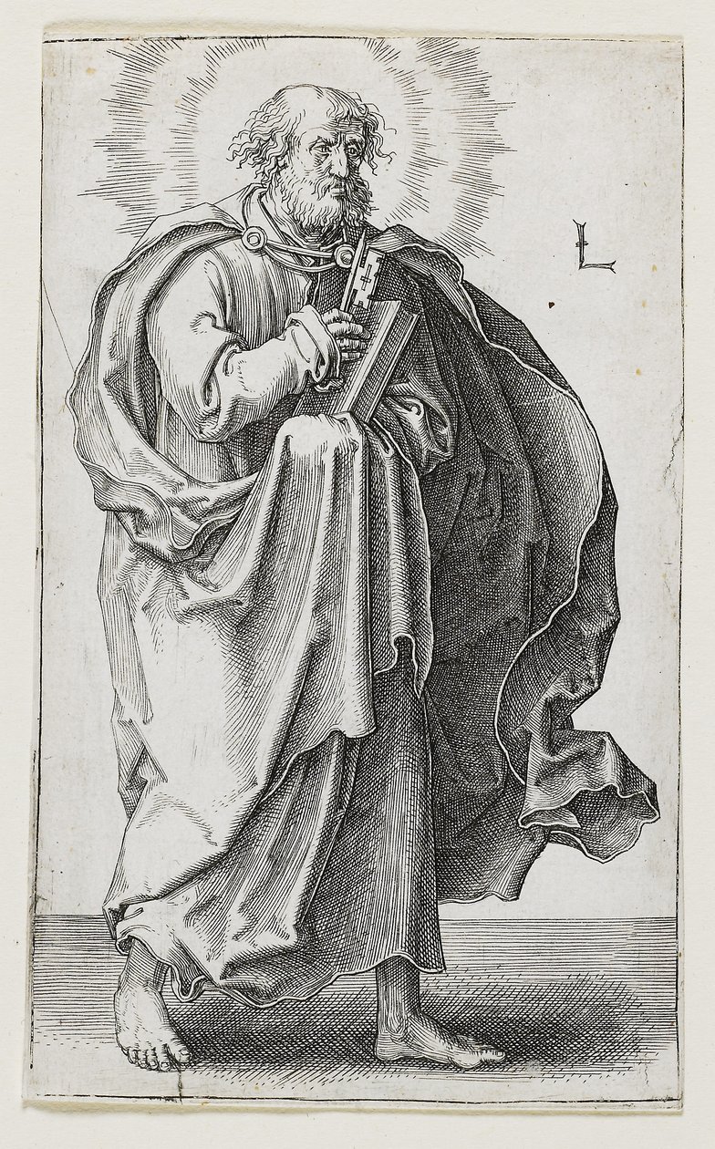 San Pedro, 1510 de Lucas van Leyden