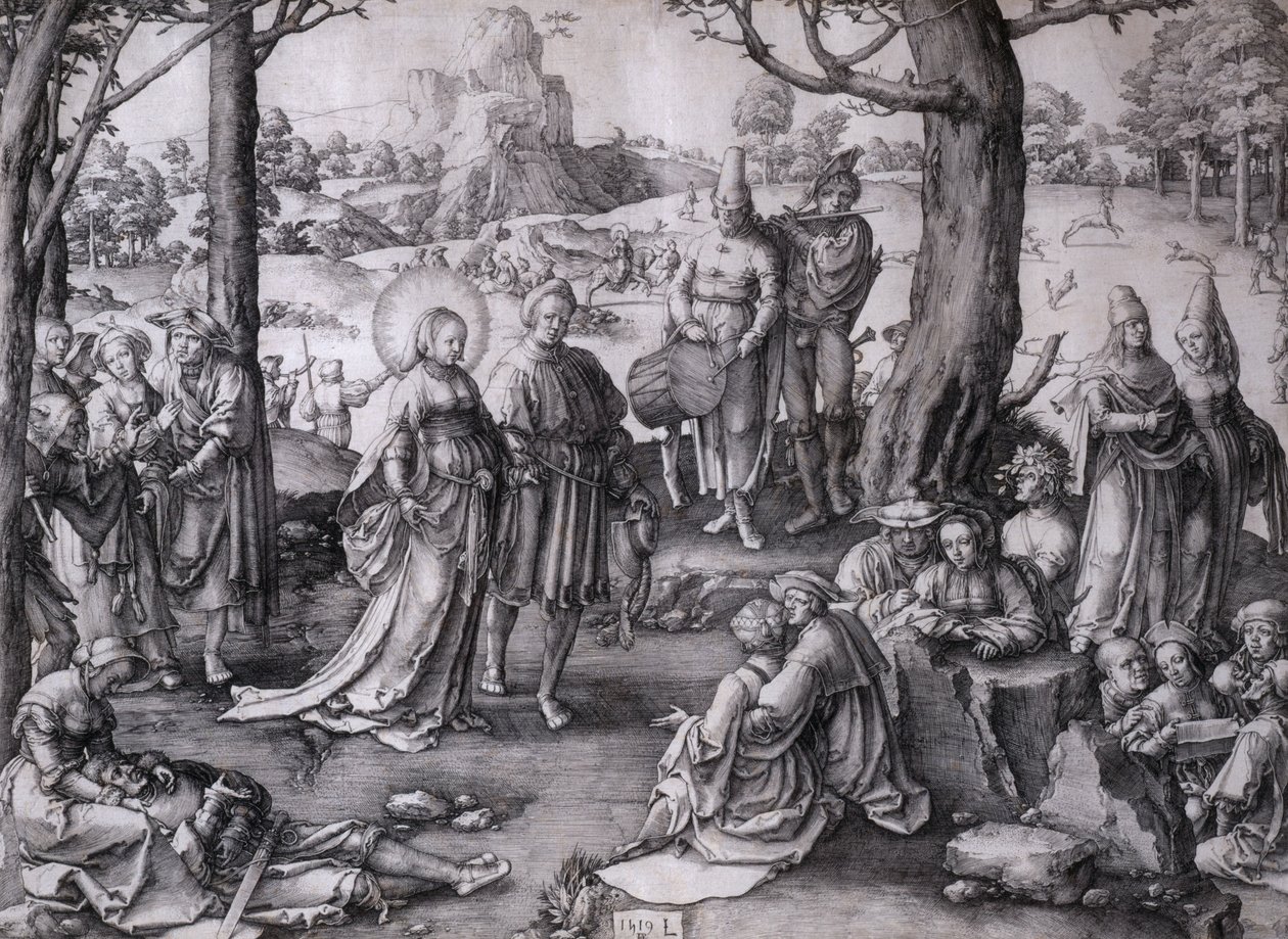 La Danza de Santa María Magdalena de Lucas van Leyden