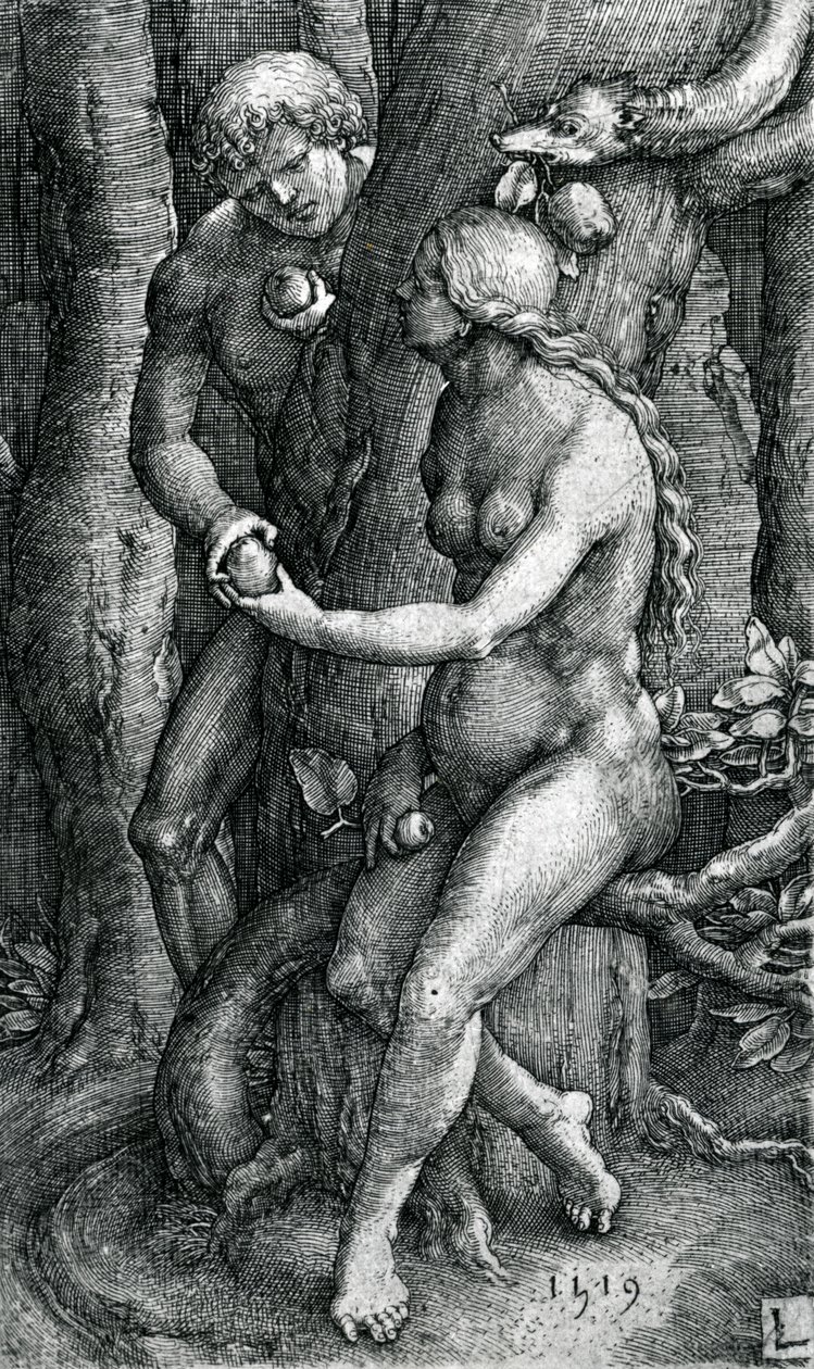 La caída de la humanidad, 1519 de Lucas van Leyden
