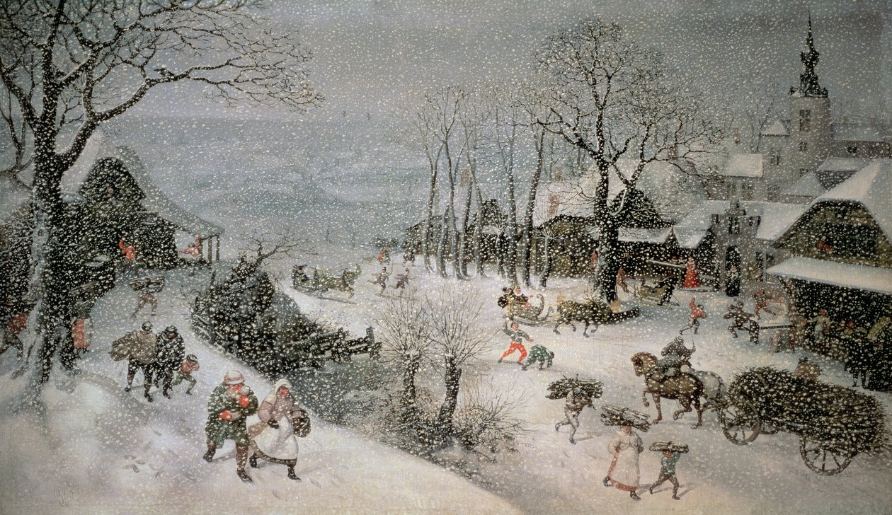 Invierno de Lucas van Valckenborch