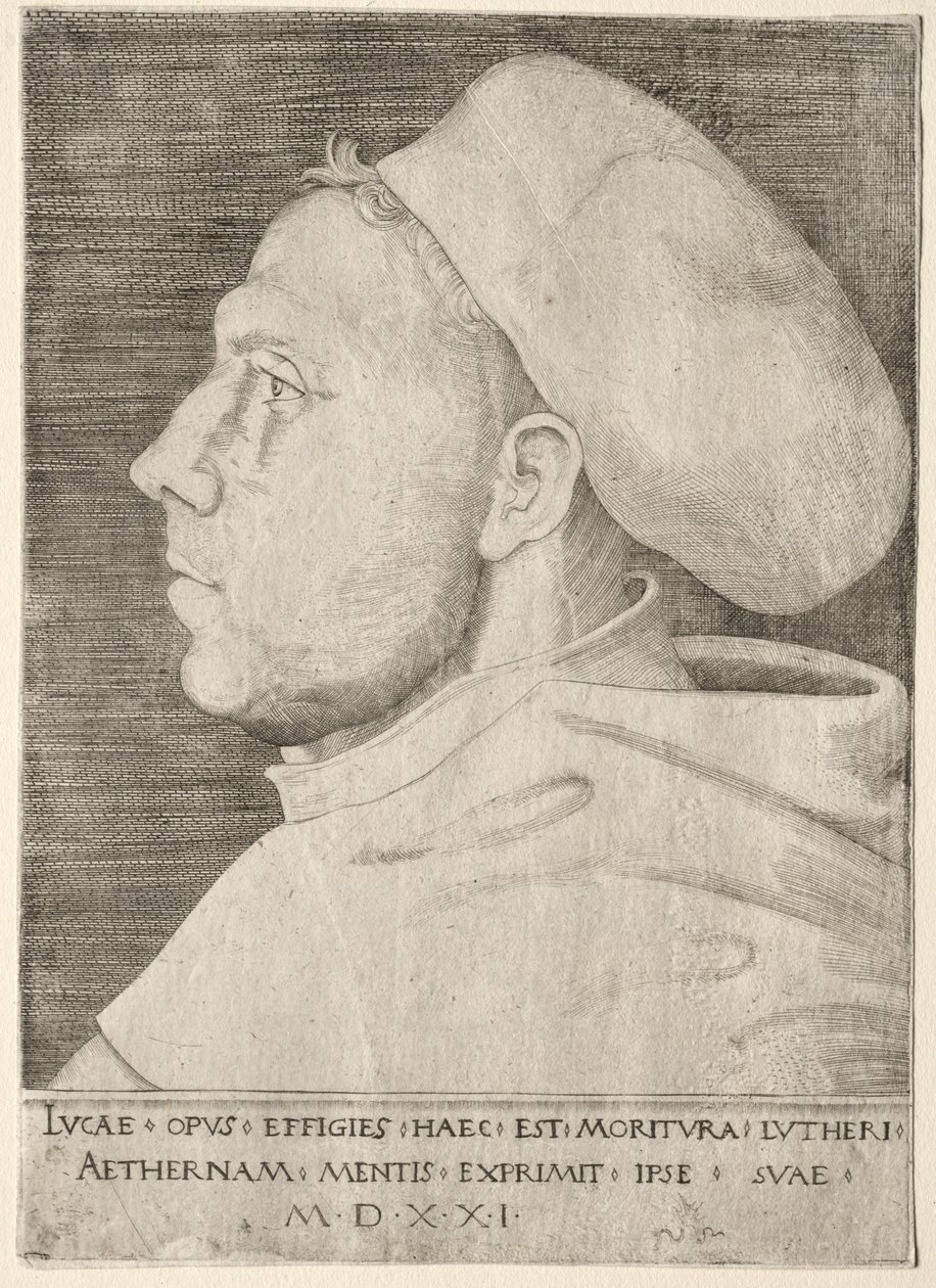 Martín Lutero de Lucas Cranach