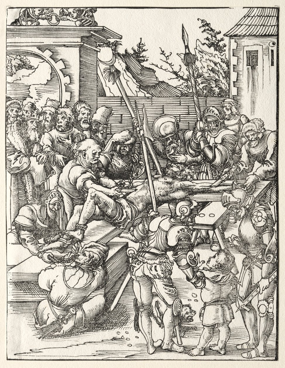 Martirio de San Bartolomé de Lucas Cranach