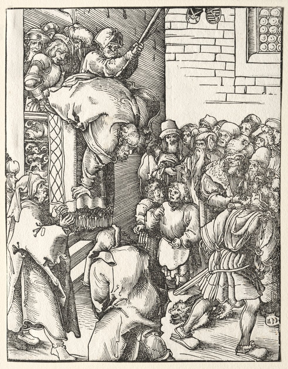 Martirio de Santiago el Menor de Lucas Cranach