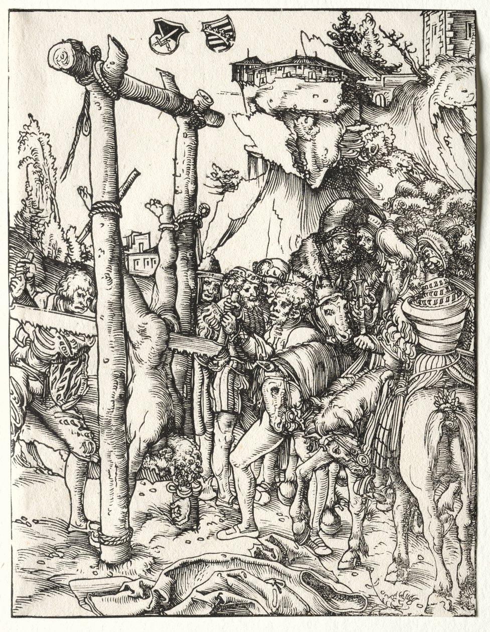 Martirio de San Simeón de Lucas Cranach