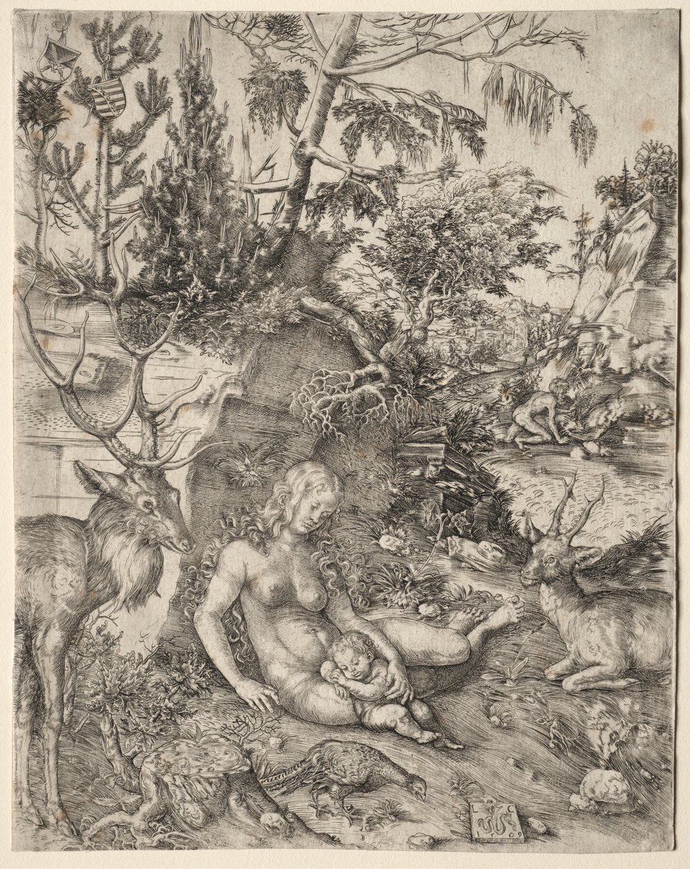 La Penitencia de San Juan Crisóstomo de Lucas Cranach