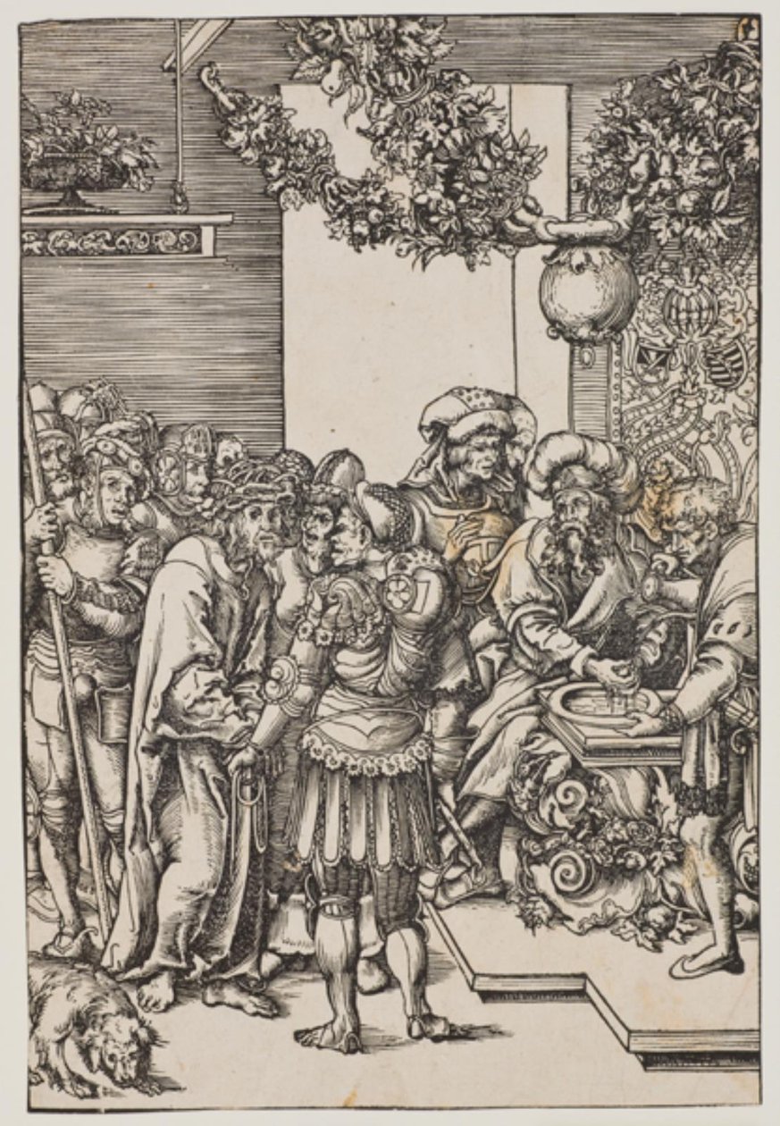 Pilato se lava las manos de Lucas Cranach d.Æ.