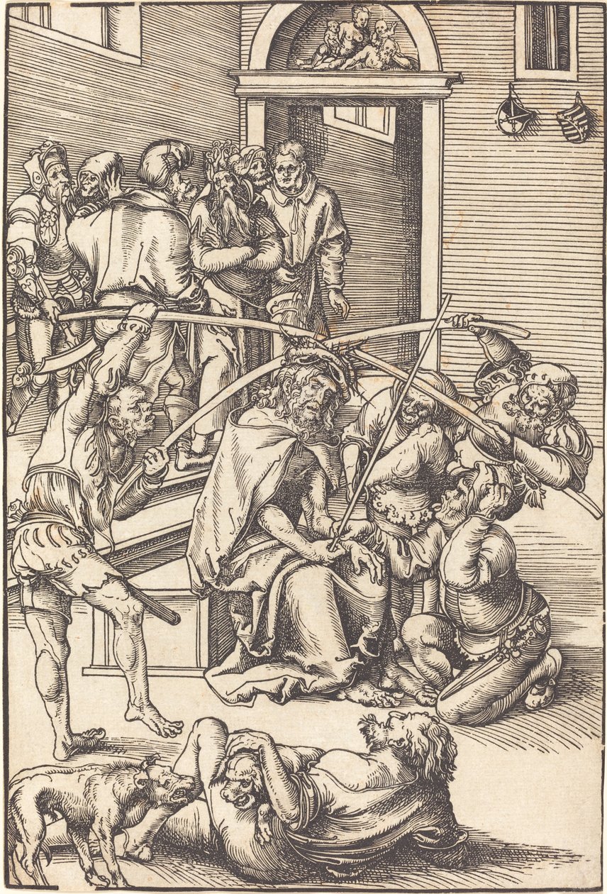 Cristo Coronado de Espinas de Lucas Cranach the Elder