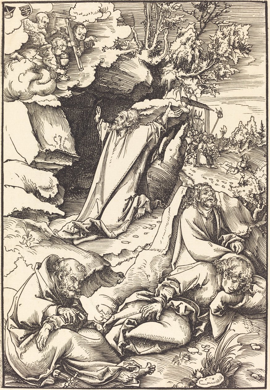 Cristo en el Monte de los Olivos de Lucas Cranach the Elder